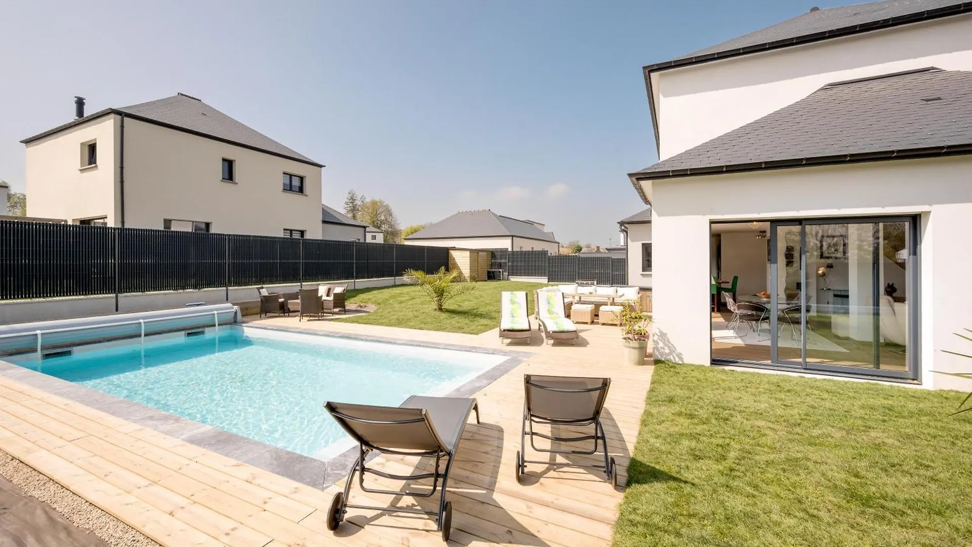 Villa Du Clos Briens - Piscine Privee Quessoy Frankrike